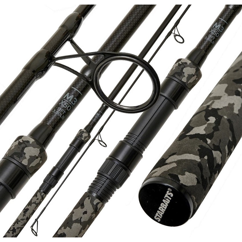 Lanseta STARBAITS M3 Dark Night X50, 3.60m, 3.50lbs, 2seg