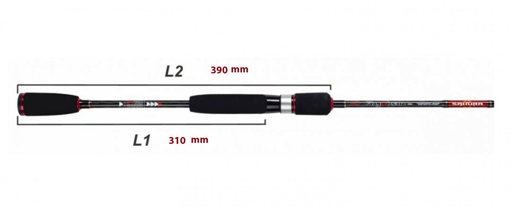 Lanseta Sakura New Ryokan Spinning RYOS 762MLST 2.30m 3-15gr