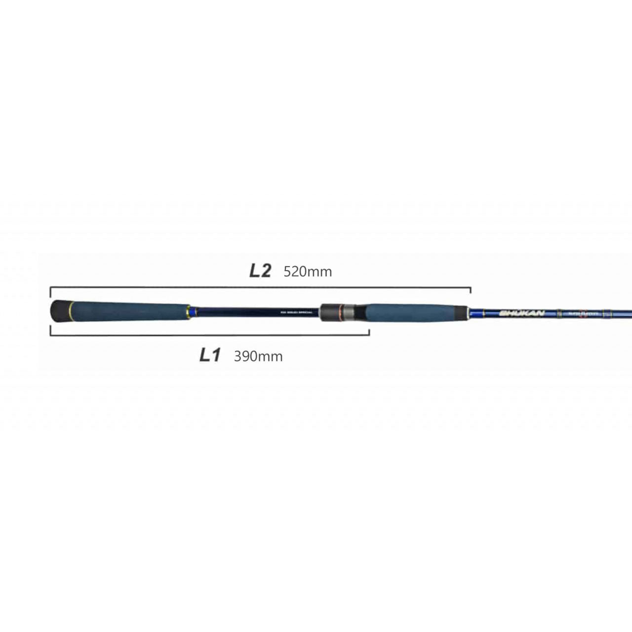 Lanseta Sakura Shukan Spin SHUS 802 LT Tenya Special, 2.44m, 5-65g, 2seg