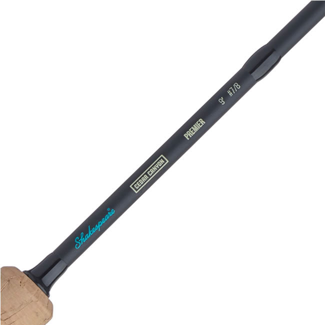 Lanseta Shakespeare Cedar Canyon Premier Fly Rod 2.74m, Clasa 7-8, 4seg