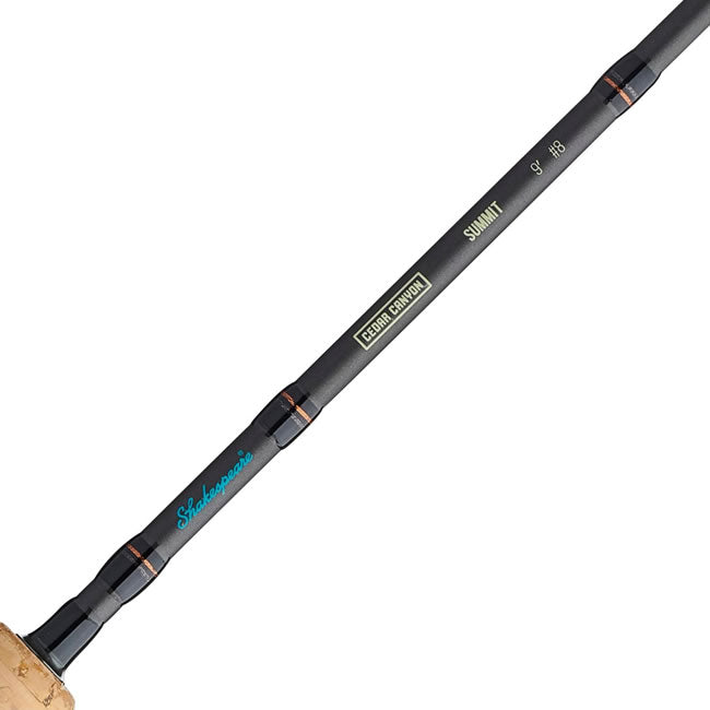 Lanseta Shakespeare Cedar Canyon Summit Fly Rod 2.74m, Clasa 6, 4seg