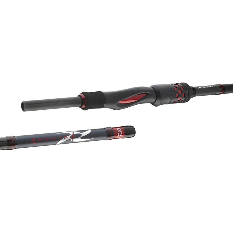 Lanseta Spinning Daiwa Tele Ninja X-Compact Spin 2.45m, 15-50g, 9+1seg