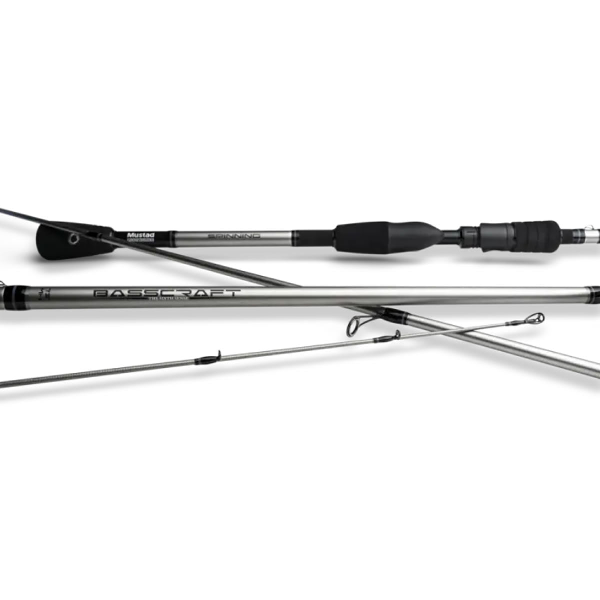 Lanseta Spinning Mustad Basscraft H Spin 2.20m, 7-35g, 2seg