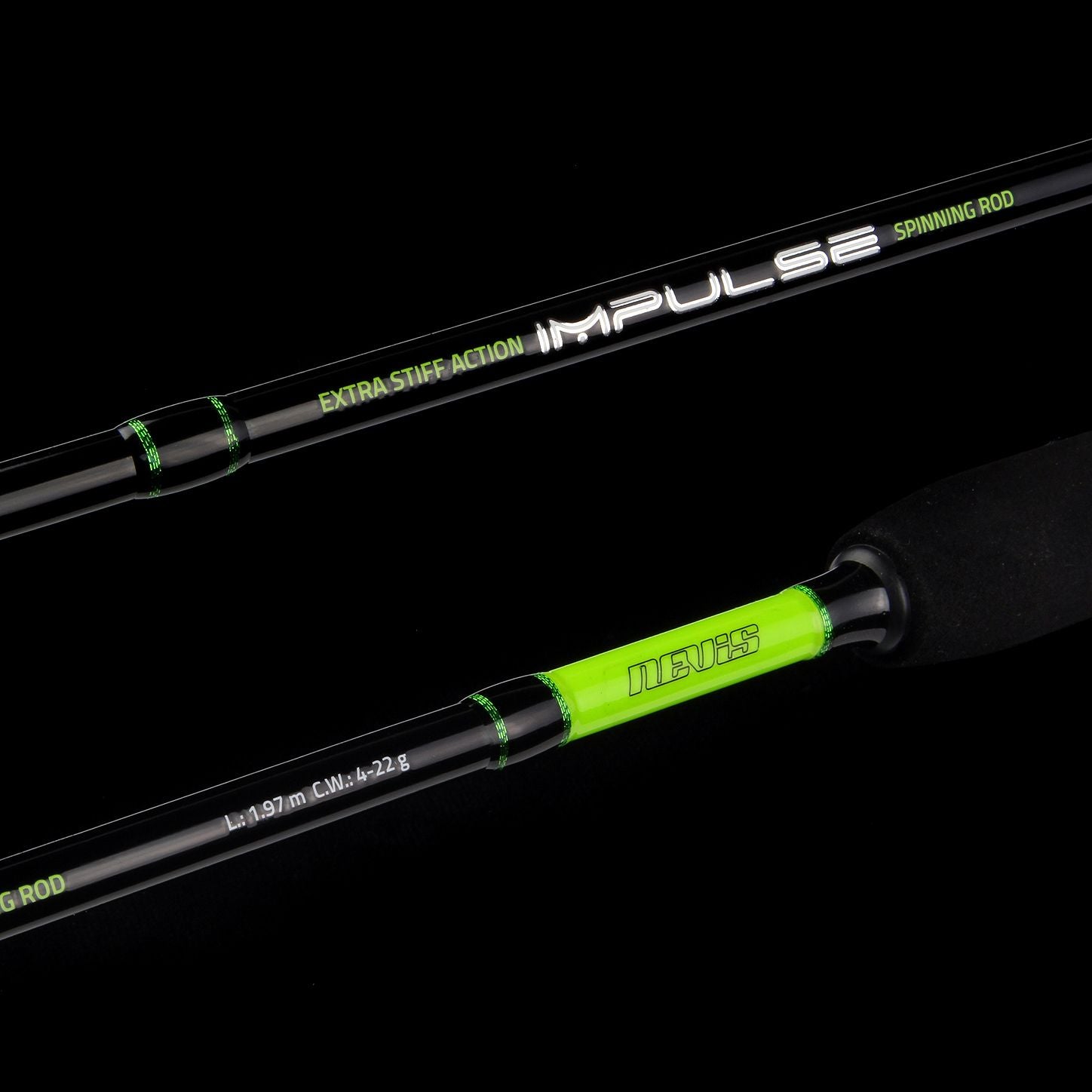 Lanseta Spinning NEVIS Impulse 1.97m, 4-22g, 2seg