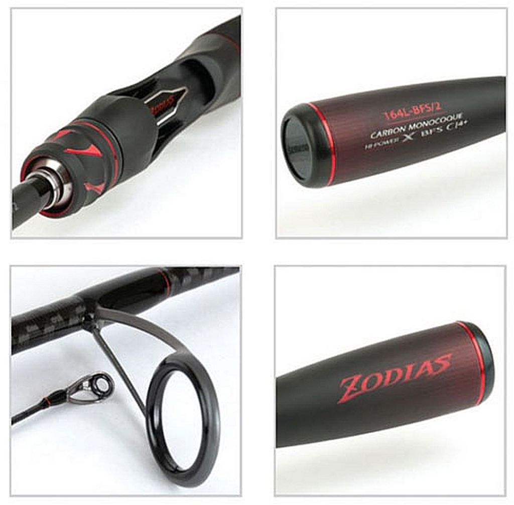 Lanseta Spinning SHIMANO Zodias 2.03m, 3-10g, 1+1seg