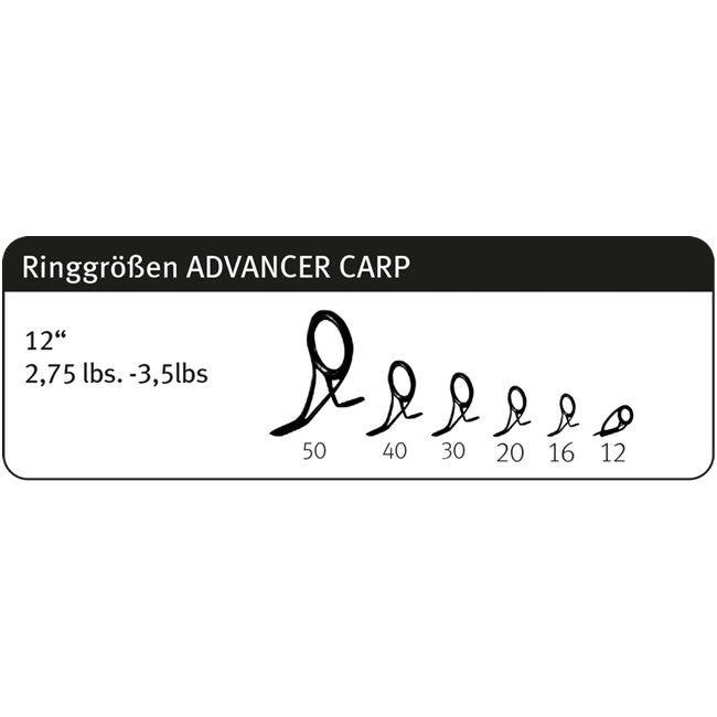 Lanseta Sportex Advancer Cs-2 Carp 12ft 3.66m 3.50lbs