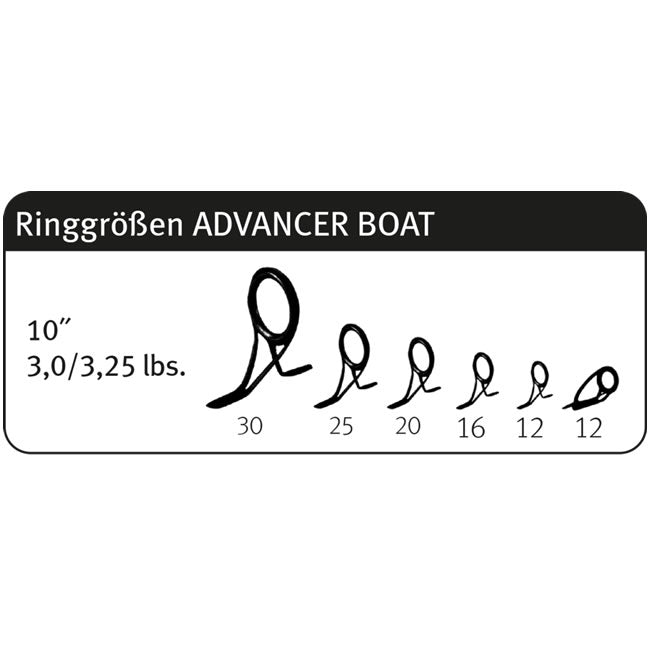 Lanseta Sportex Advancer Cs-2 Carp Boat 10ft 3.00m