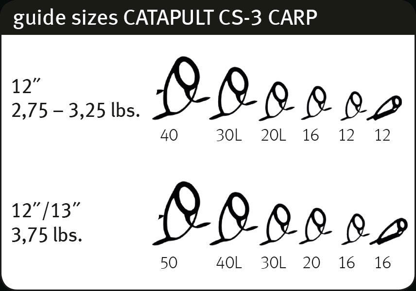Lanseta Sportex Catapult CS-3 Carp Stalker 3.00M 3lbs 2seg