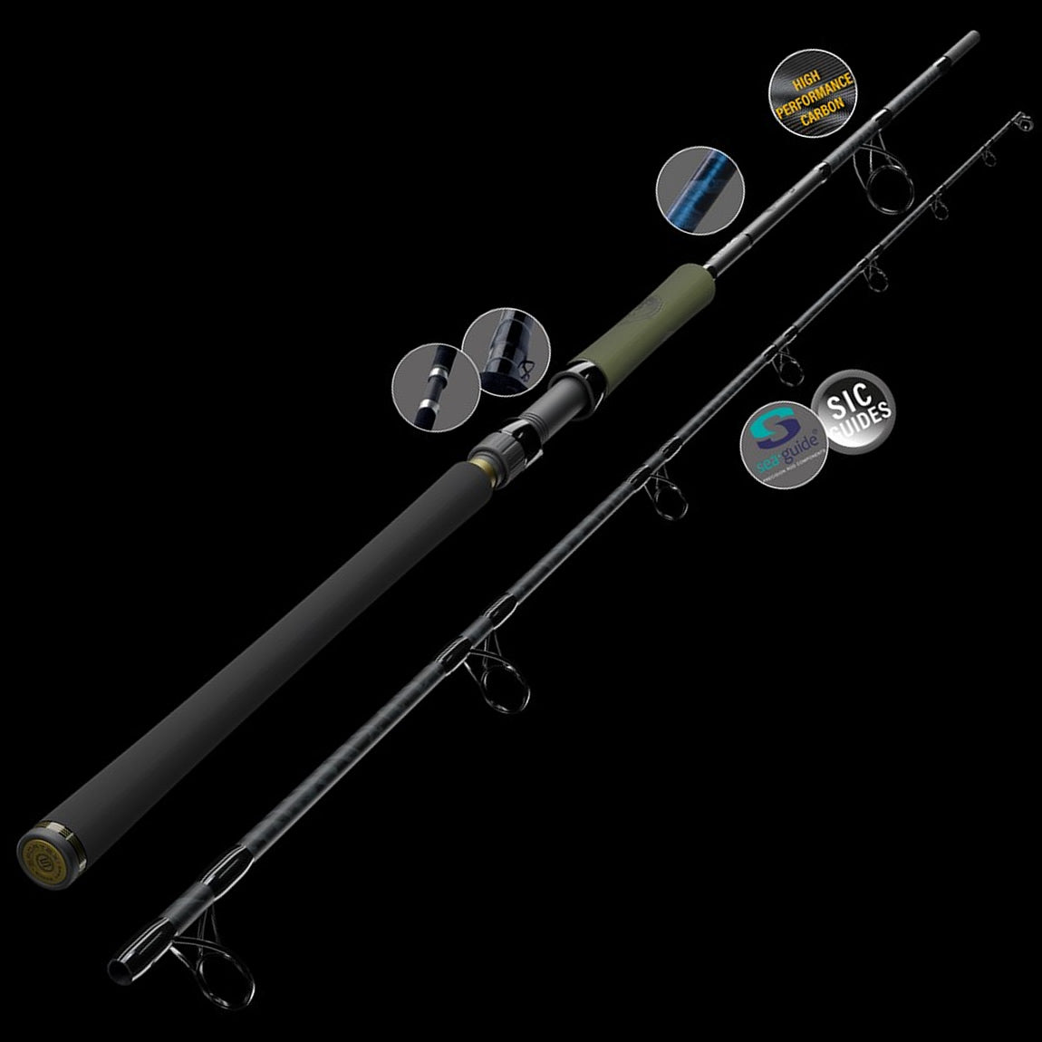 Lanseta Sportex Catfire CS-2 Boat Float 2.40m, 100-200g, 2seg
