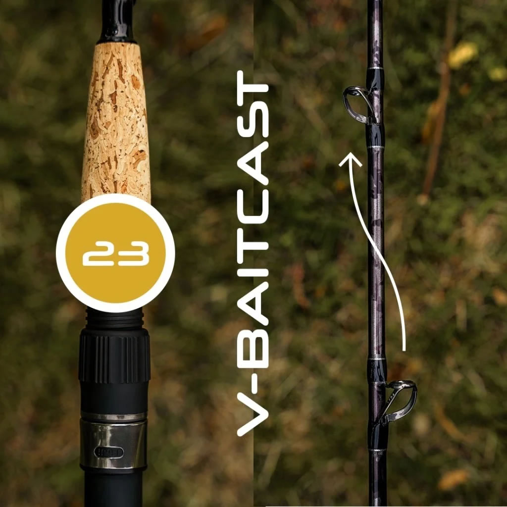 Lanseta VAGNER Magic V-Baitcast 15 1.95m, 50-250g, 1seg
