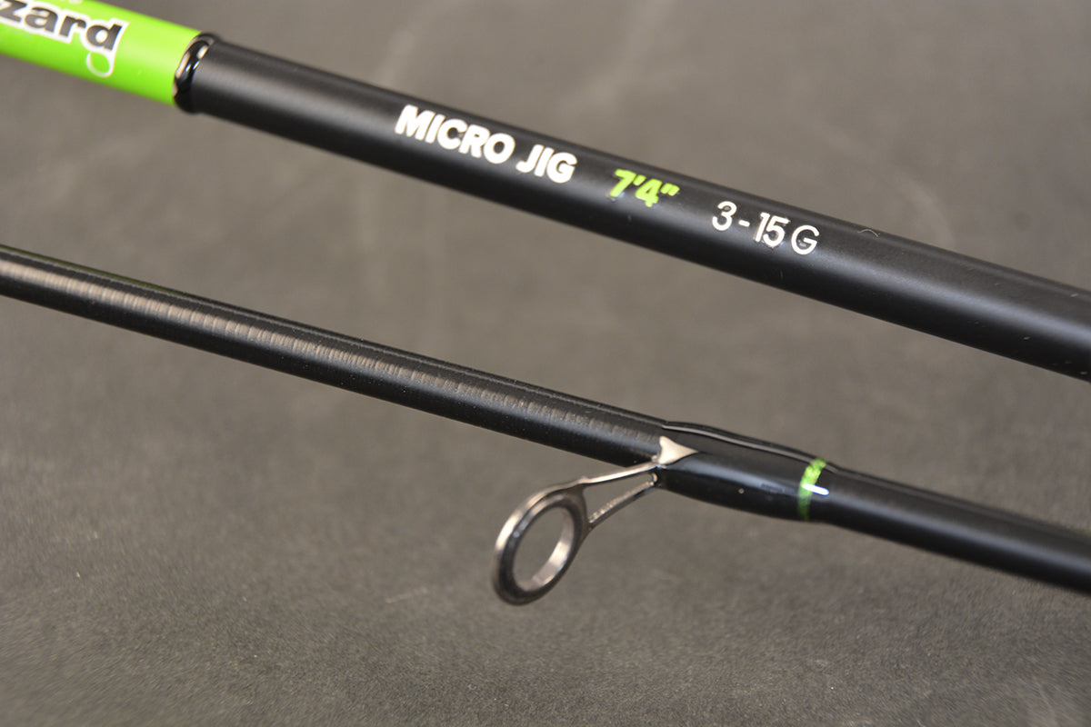 Lanseta Wizard Micro Jig Spinning Rod, 2-12g, 1.98m, 2seg