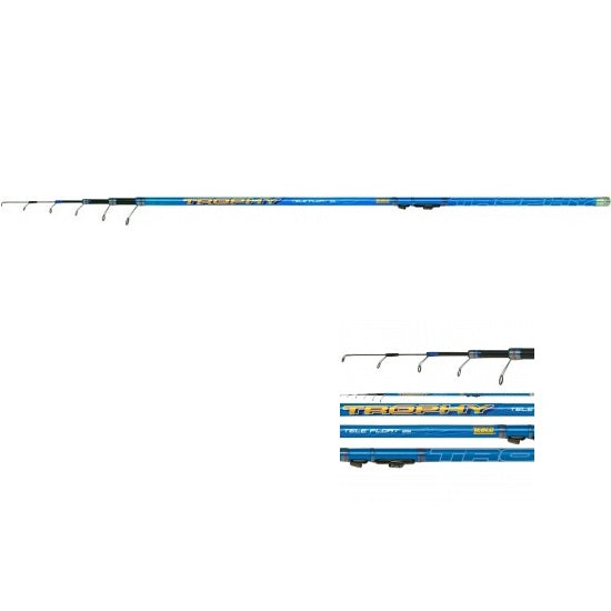 Lanseta Zebco Trophy Tele Float 4.90m 35gr