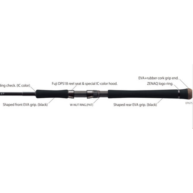 Lanseta Zenaq Expedition EP67S 2.04m, 13-70g