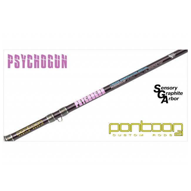 Lanseta casting Pontoon21 Psychogun PGCS712MLSF 2.16m, 3-14g, Fast