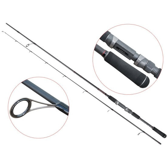 Lanseta crap Baracuda Mustang II 3.60M 3lbs 2SEG