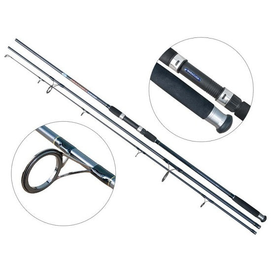 Lanseta crap Baracuda Mustang II 3.90M 3.50lbs 3SEG