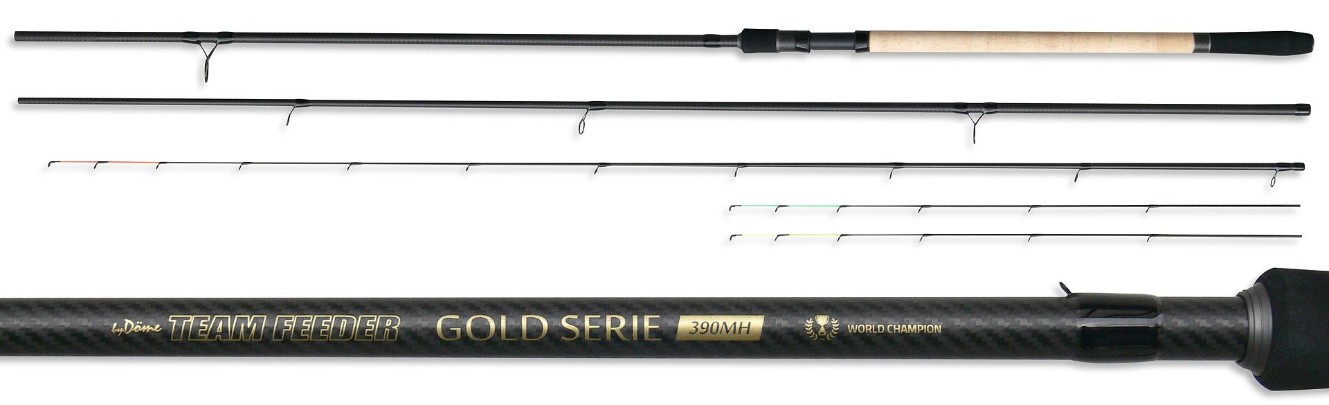 Lanseta feeder Team Feeder by Dome Gold Series 3.60m 20-55g 3+3SEG
