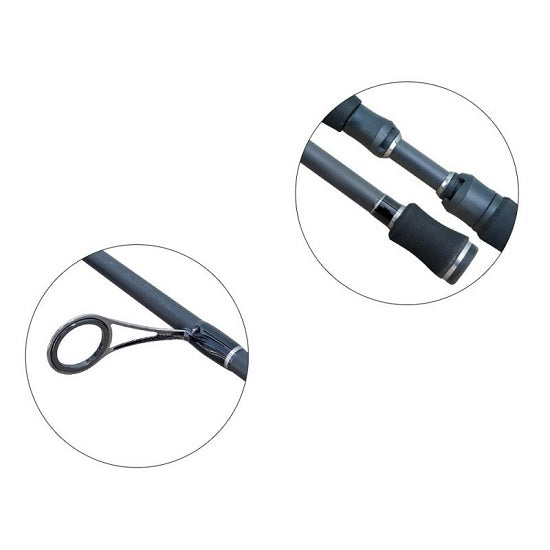 Lanseta spinning Baracuda Sooty 2.10M 10-40g 2SEG