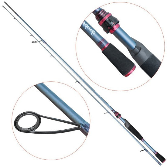 Lanseta spinning Baracuda Zander Fest II 2.20m 7-21g 2seg