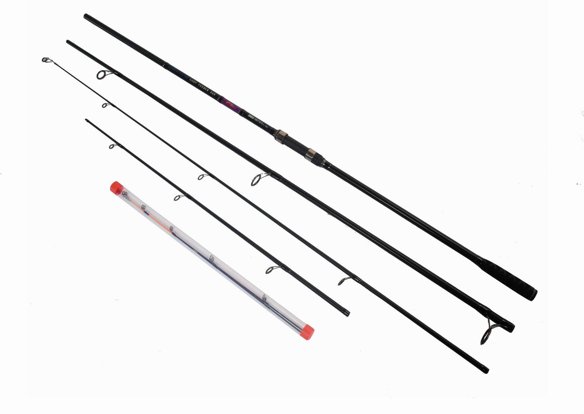 Lansete Feeder FL Ultra Carp Feeder 3.60m 3Seg 2 Varfuri Feeder Plus 1 Varf Lanseta Crap 3.75Lbs/200g