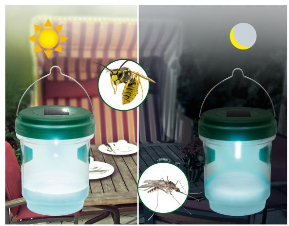 Lanterna Anti Insecte TEVIGO Gardigo Solar Insect Trap, 11x9.5cm