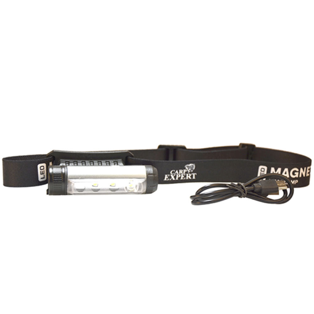 Lanterna Cap CARP EXPERT Magnet, 150 lumeni