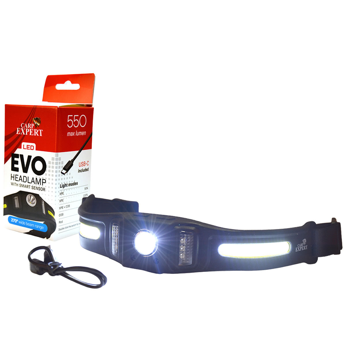 Lanterna Cap CARP EXPERT Outdoor Evo Smart
