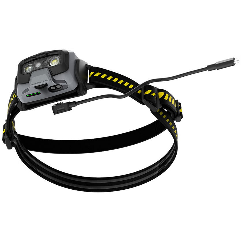 Lanterna Cap Led Lenser HF6R  Work 800lm/li-ion + Cablu USB