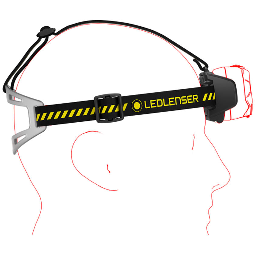 Lanterna Cap Led Lenser HF8R Work 1600lm/li-ion + Cablu USB