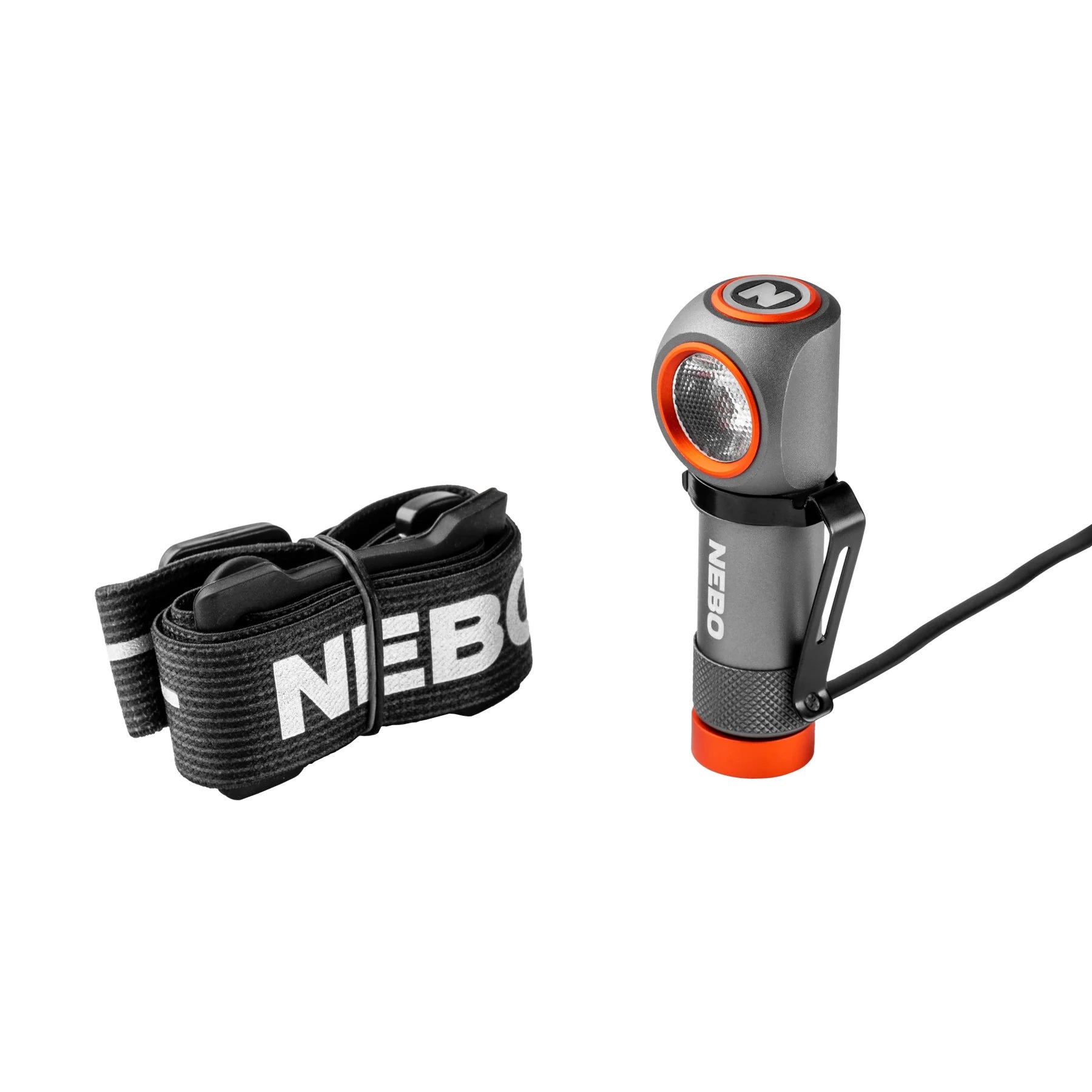 Lanterna Cap NEBO Einstein 600+ 2in1, 600lm, Li-ion 16340 3.7V, Magnet, Aluminiu