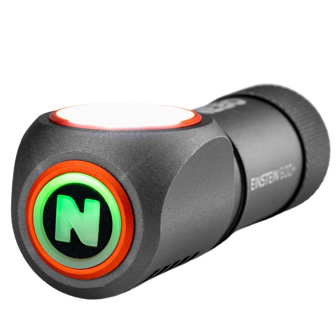 Lanterna Cap NEBO Einstein 600+ 2in1, 600lm, Li-ion 16340 3.7V, Magnet, Aluminiu