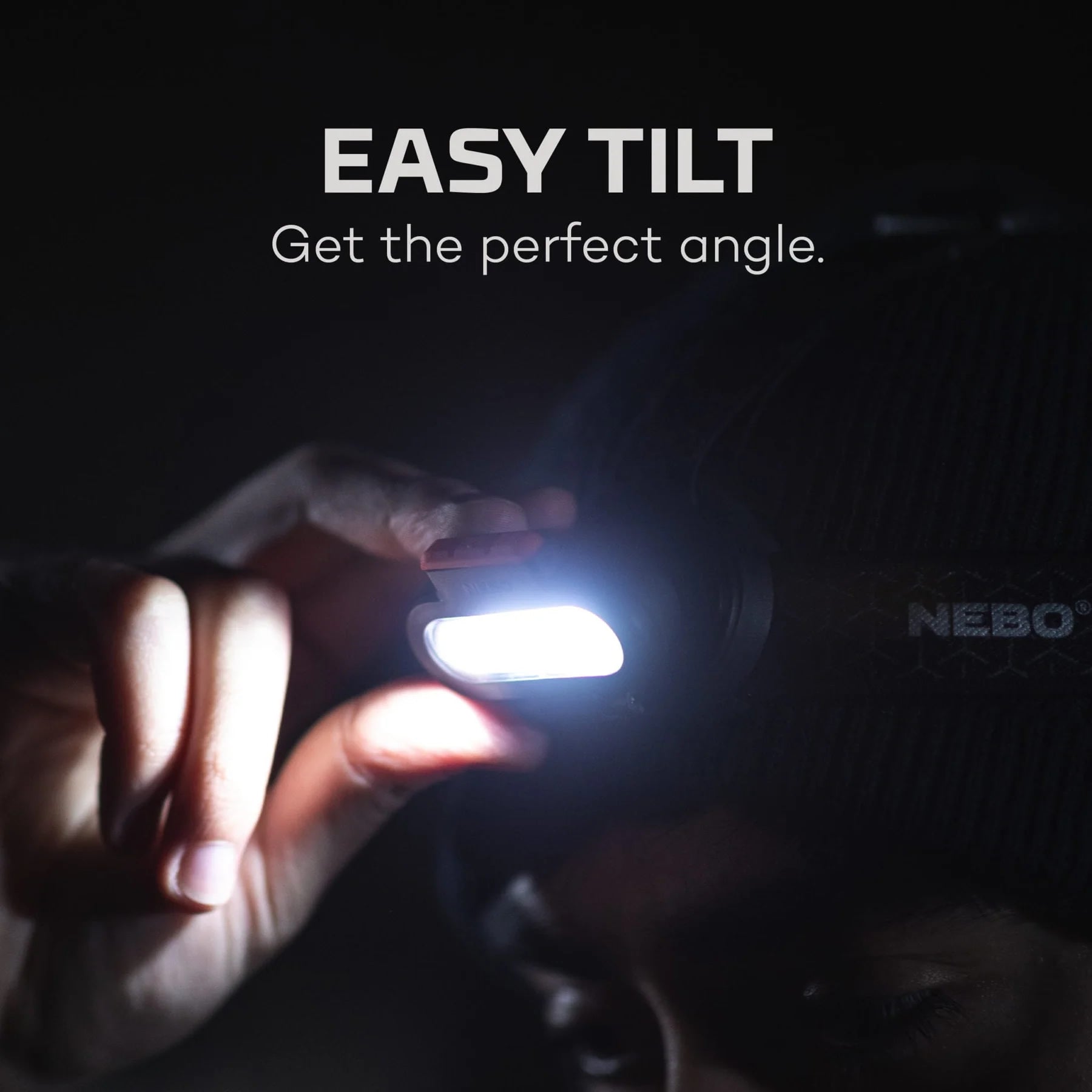 Lanterna Cap NEBO Einstein Flex,  Rechargeable, 1500 lm, 2200mAh Li-ion