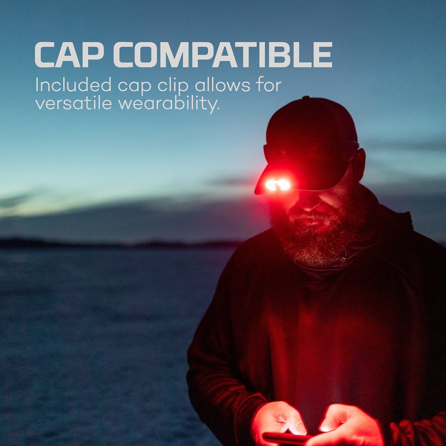 Lanterna Cap NEBO Mycro 500+ Headlamp Rechargeable, 500 lm