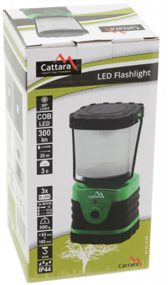 Lanterna Cattara Cu LED 300lm Camping TT13149