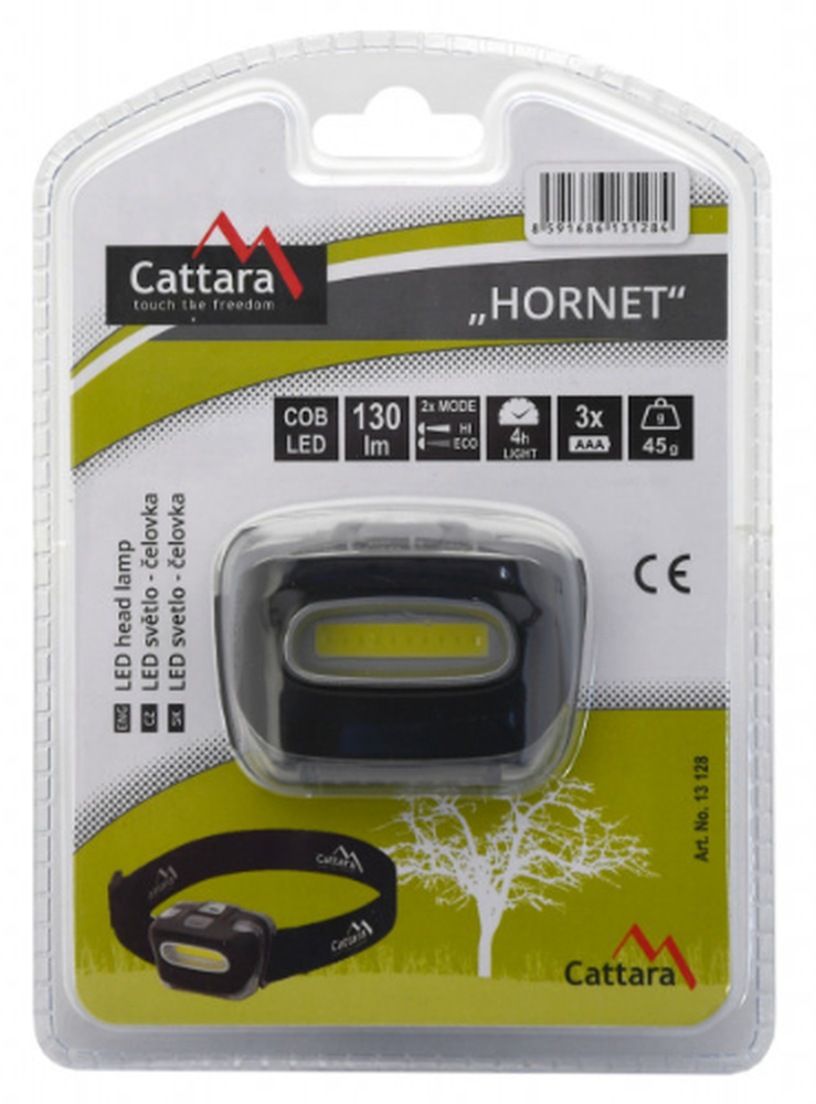 Lanterna Cattara Frontala LED 180lm Zoom TT13122