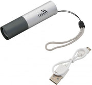 Lanterna Cattara Retractabila LED 120LM Zoom Silver 