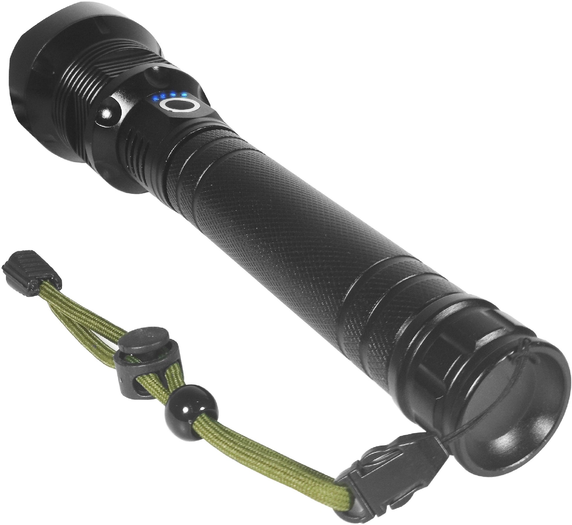 Lanterna Cu Acumulator L185650 x 2 metal led zoom xph50 1600lm, cablu incarcare usb tl-9137