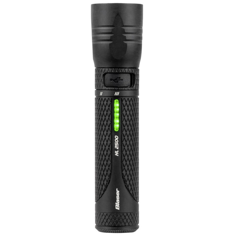 Lanterna De Mana BLASER HL 2500, 2500LM+Acumulator+USB+Husa