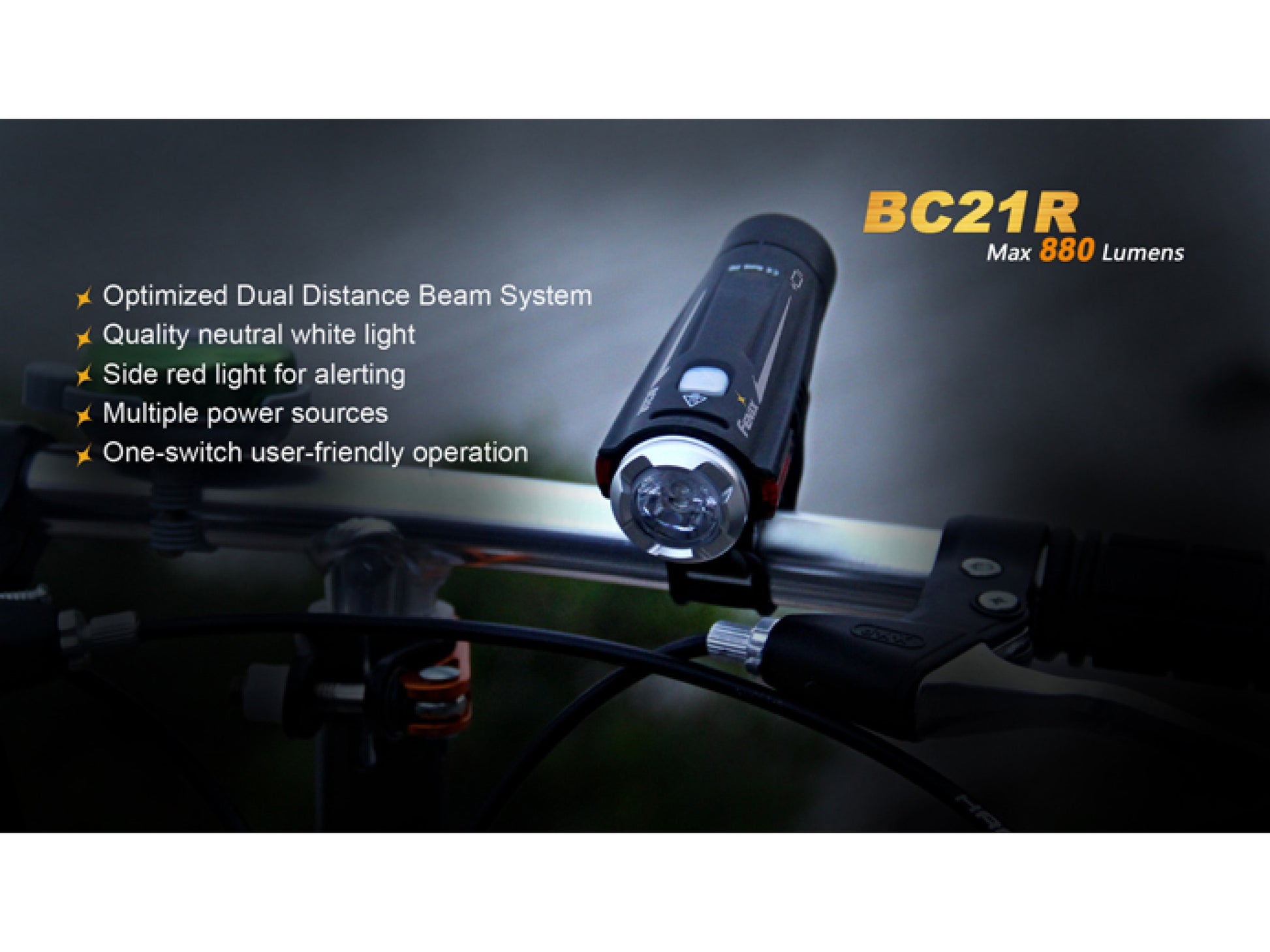 Lanterna Fenix Bicicleta Model BC21R