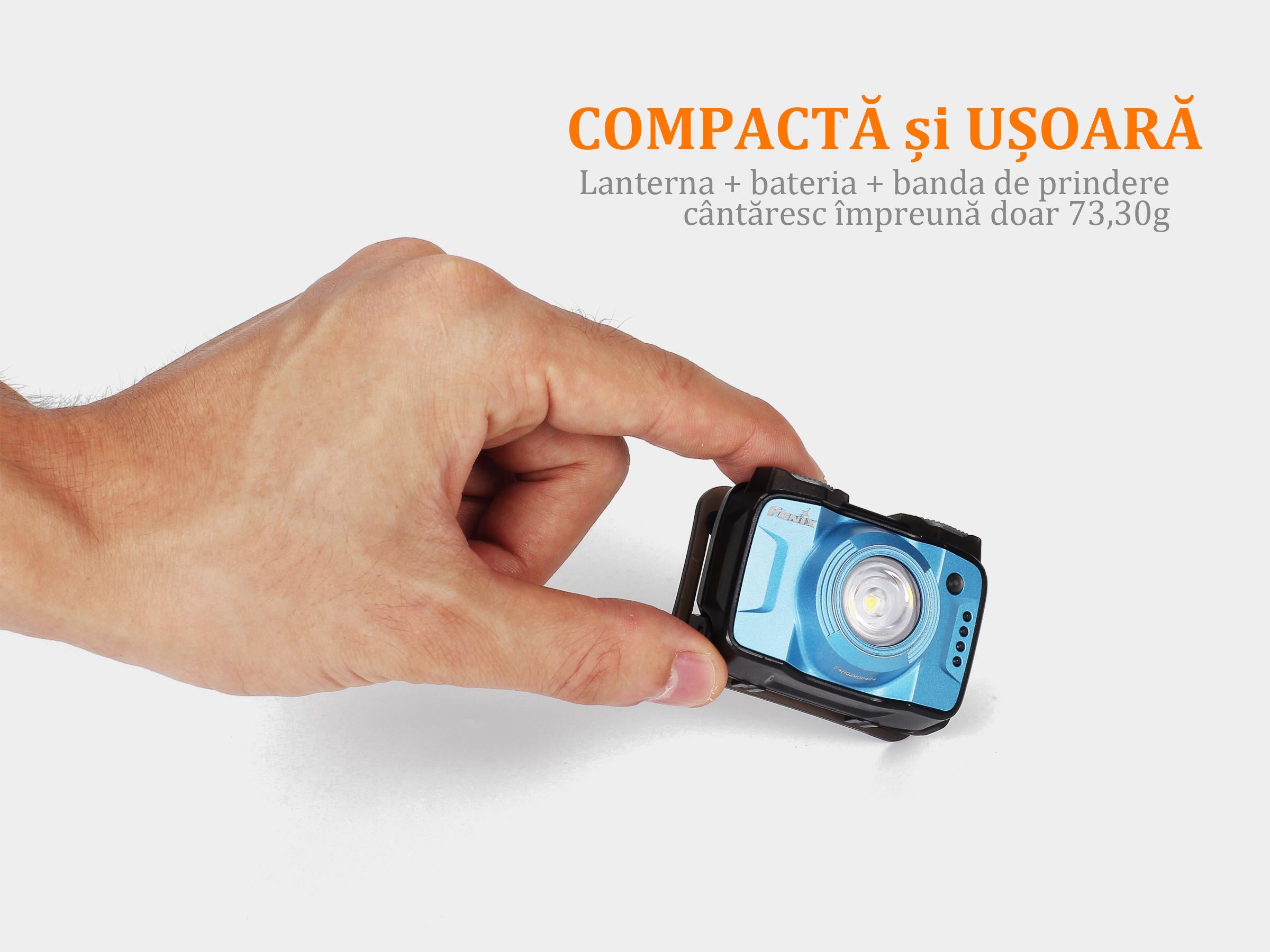 Lanterna Fenix Frontala Model HL12R PURPLE