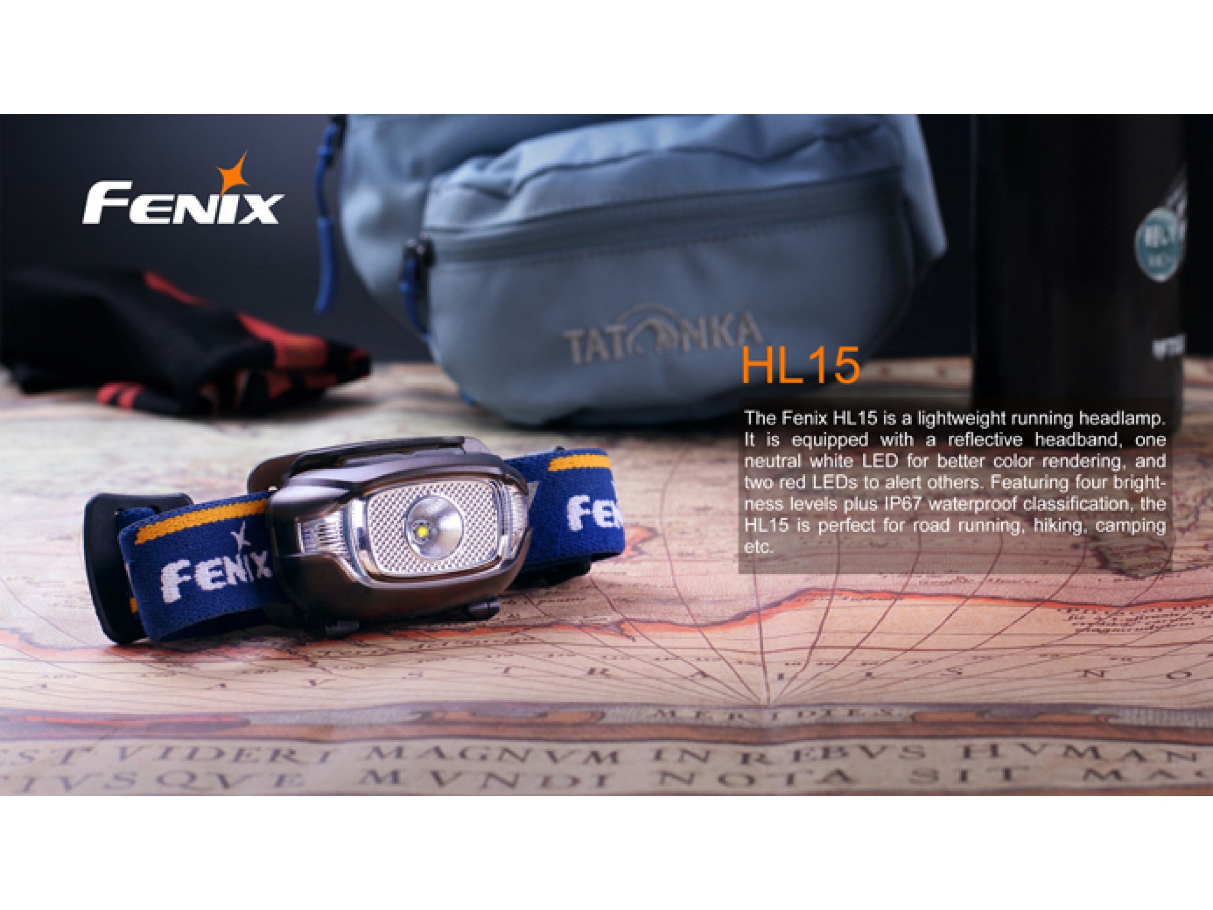 Lanterna Fenix Frontala Model HL15 PURPLE