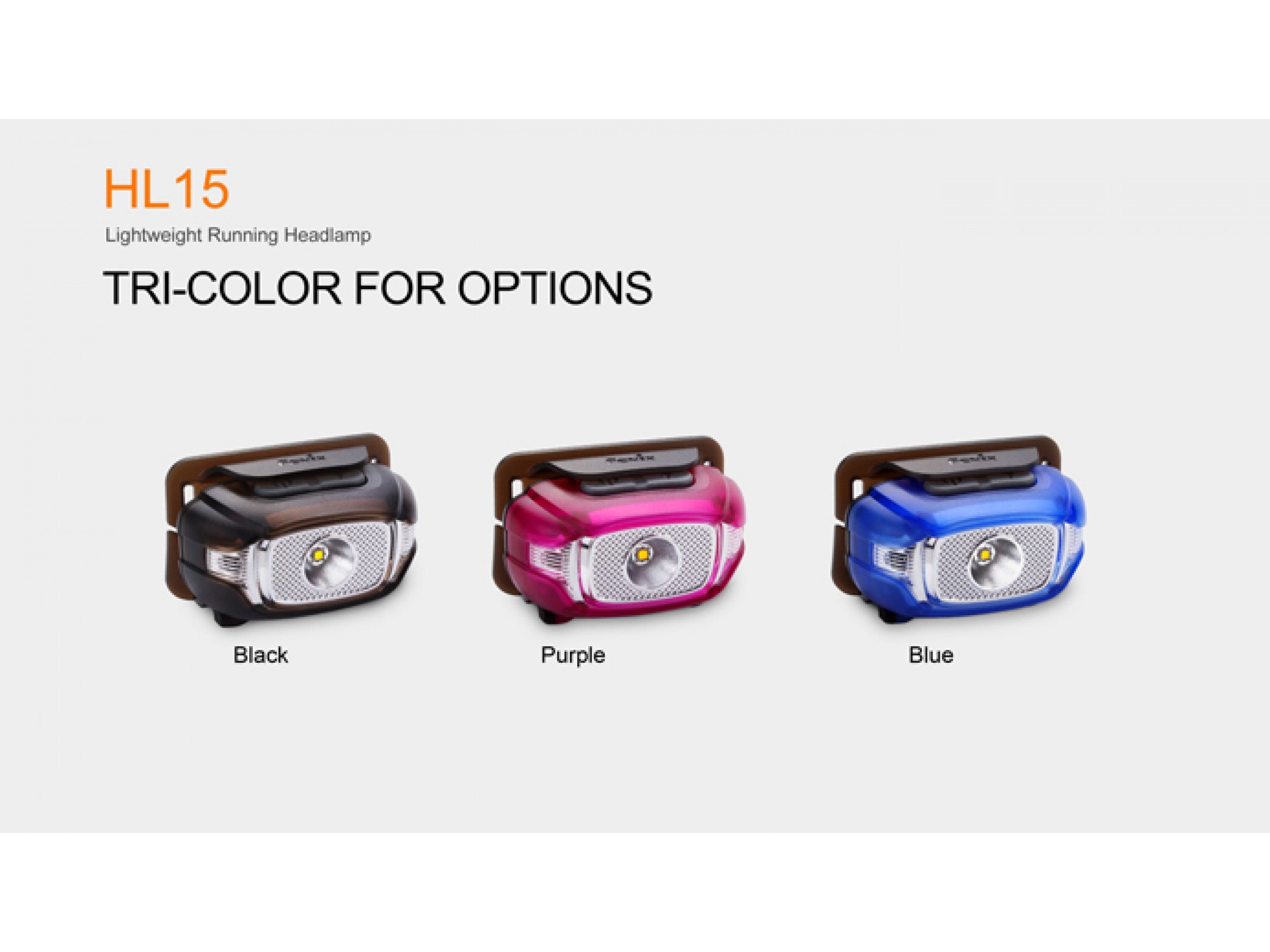 Lanterna Fenix Frontala Model HL15 PURPLE