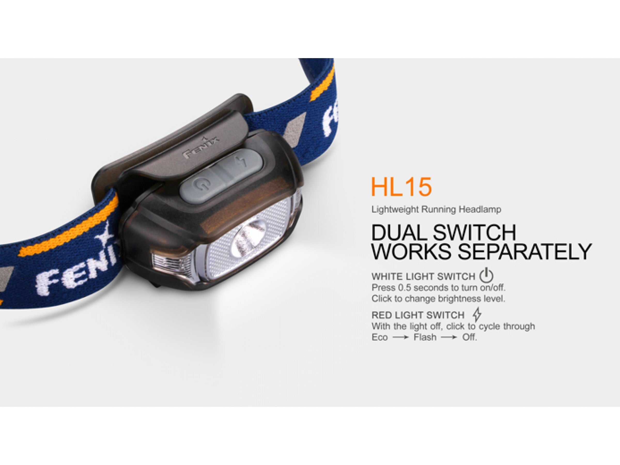 Lanterna Fenix Frontala Model HL15 PURPLE