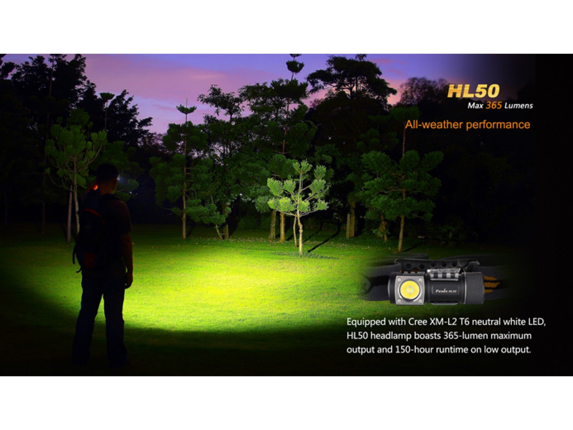 Lanterna Fenix Frontala Model HL50