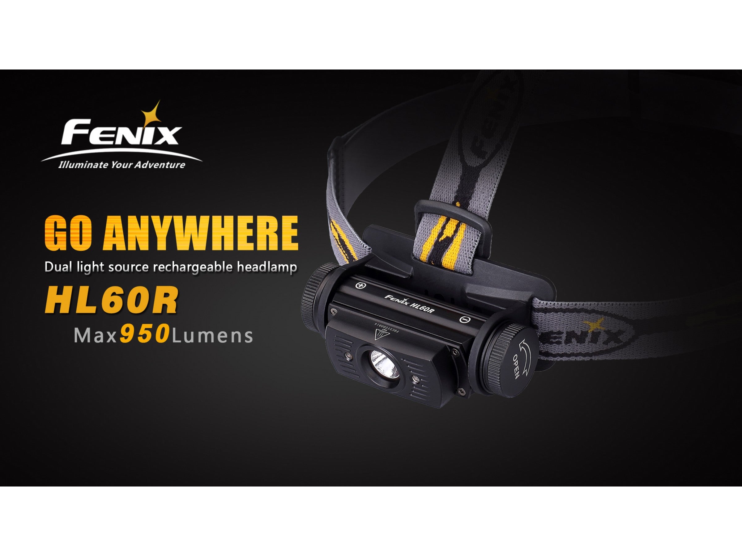 Lanterna Fenix Frontala Model HL60R DESERT