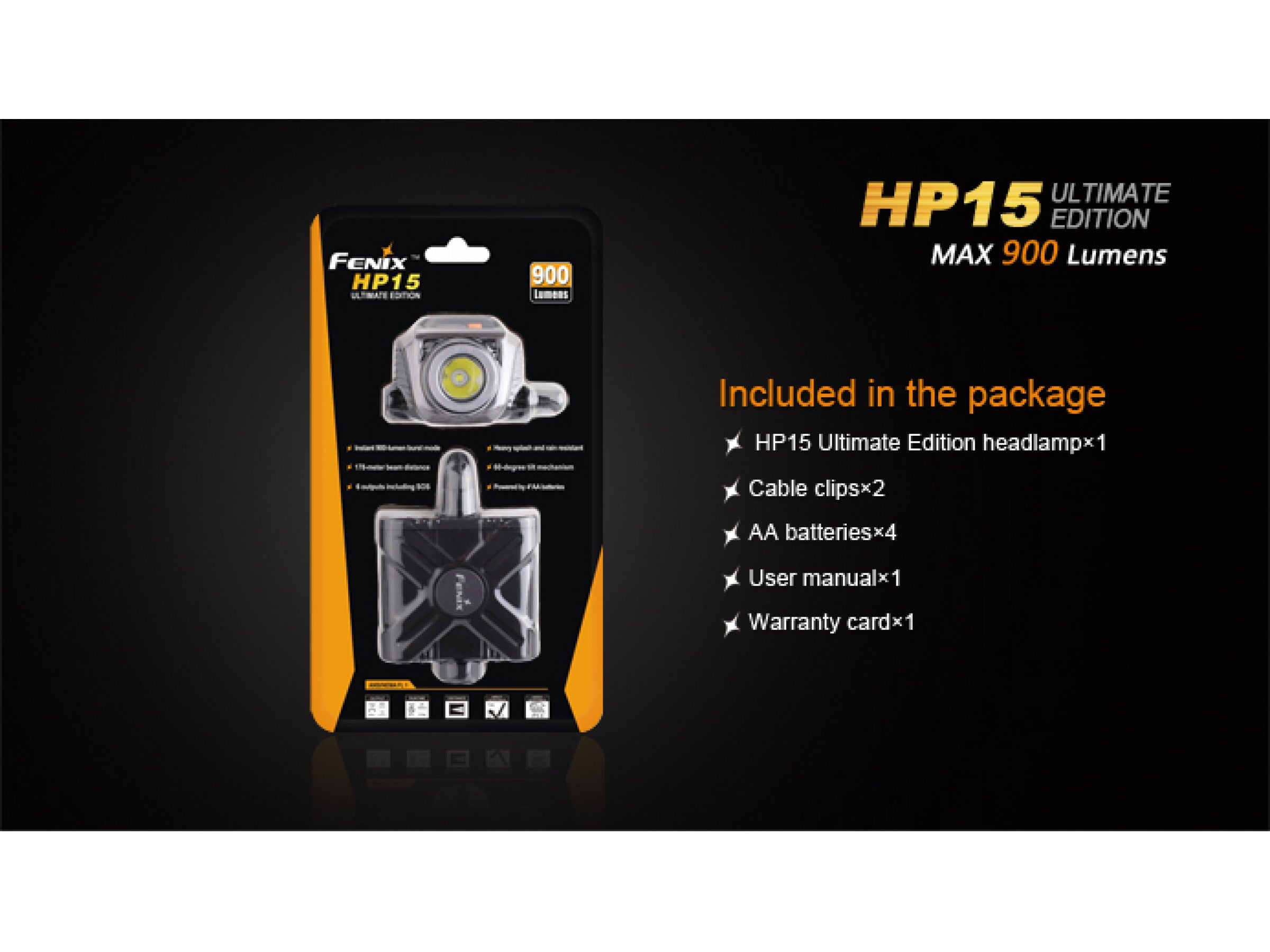 Lanterna Fenix Frontala Model HP15 UE