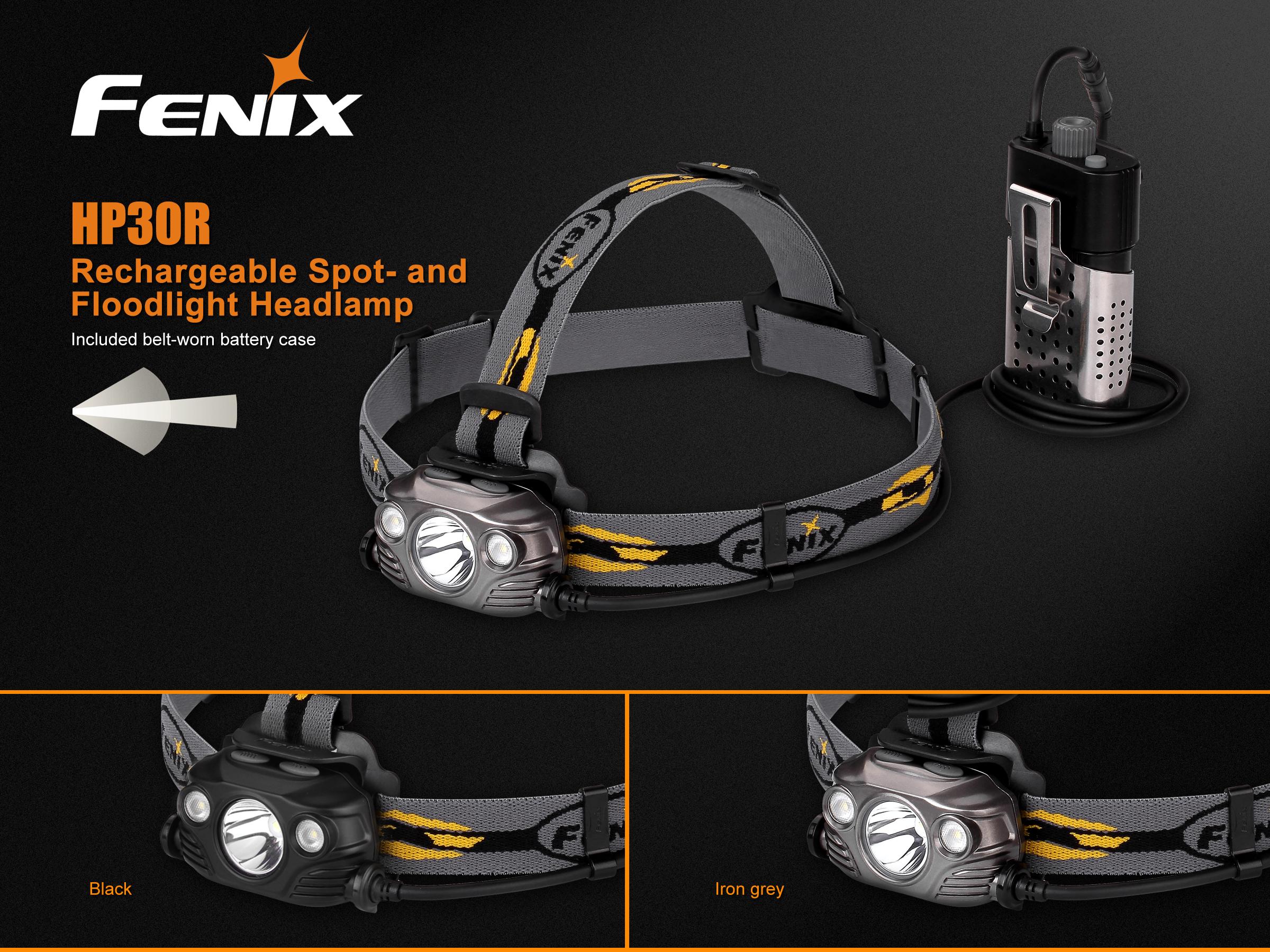 Lanterna Fenix Frontala Model HP30R GREY