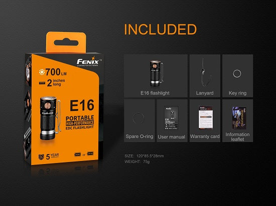 Lanterna Fenix Model E16