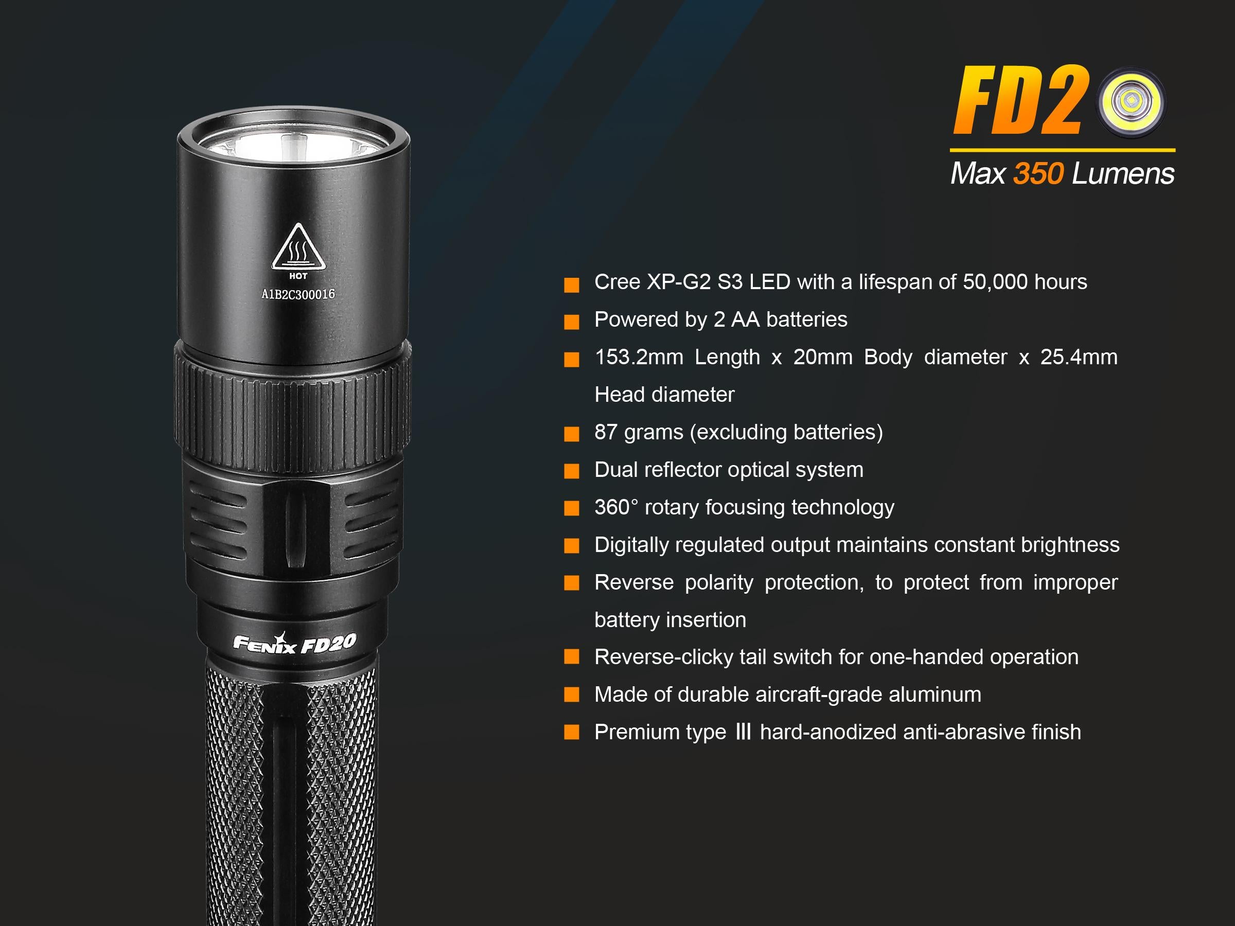 Lanterna Fenix Model FD20