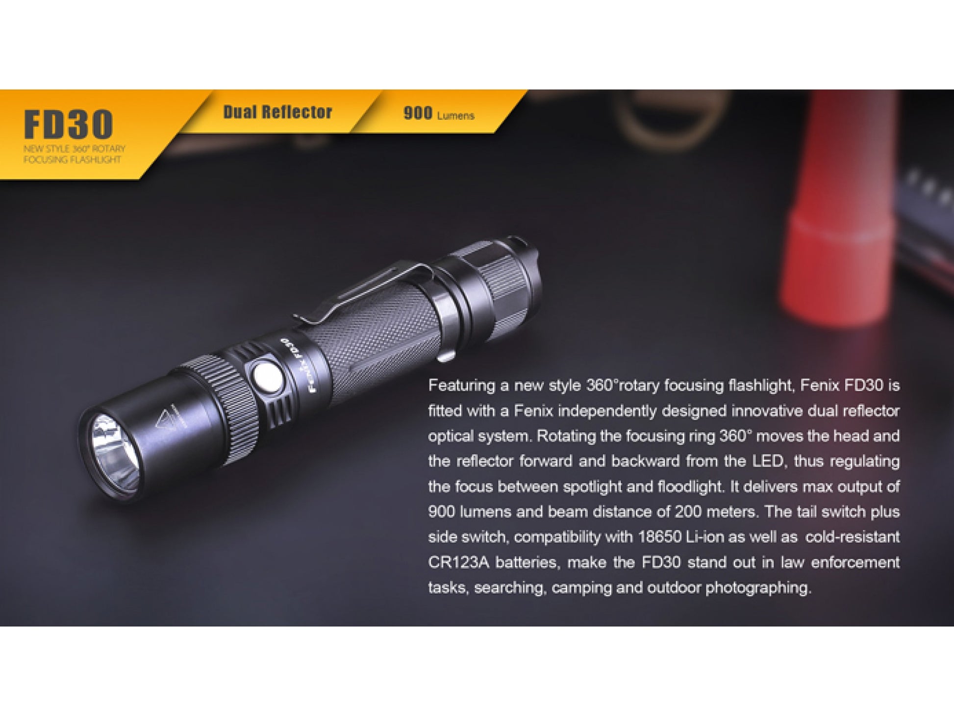 Lanterna Fenix Model FD30